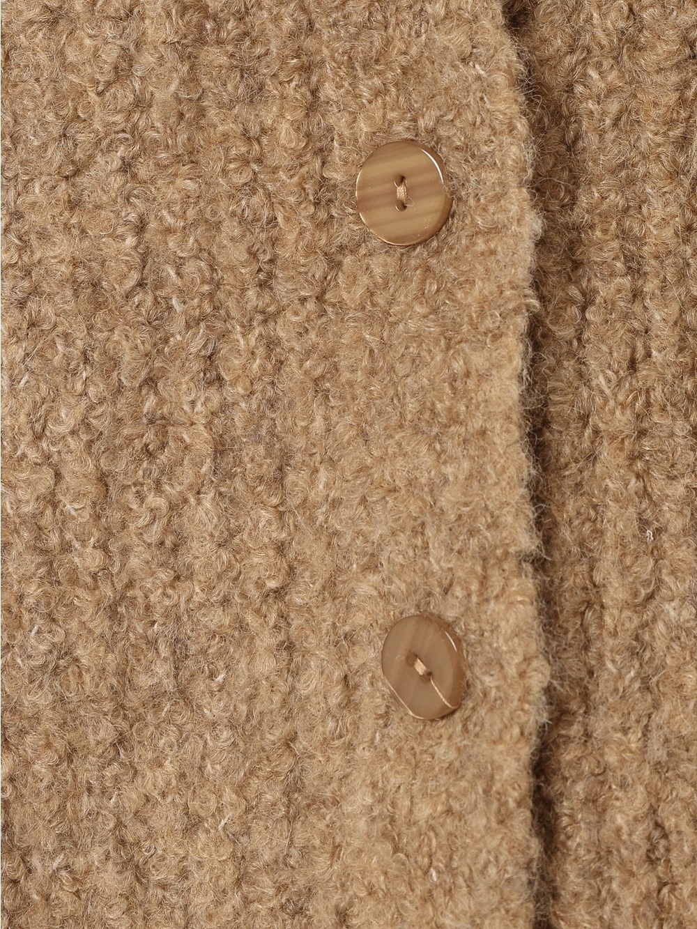Petal & Pup Albertine Cardigan Sweater Latte Brown Color Button Down - Picture 10 of 13
